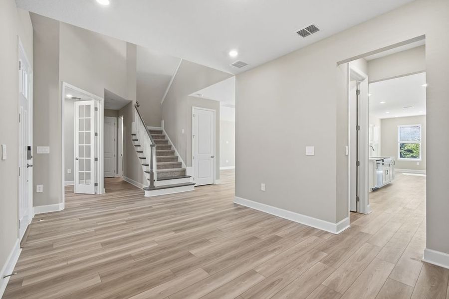 Spacious, unfurnished interior of a new home in Firethorn, Parrish (Image 9). Spacious, unfurnished interior of a new home in Firethorn, Parrish (Image 9).