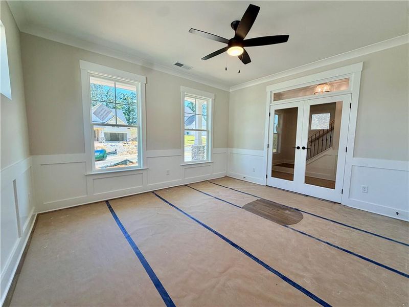 In-progress construction of a new home in Arbor West, Dawsonville, GA (Image 22).