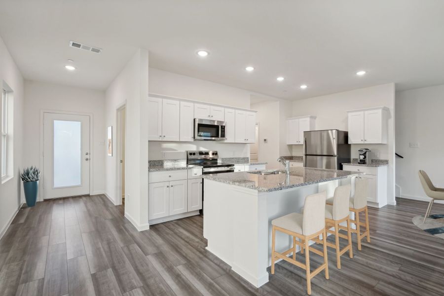 Representative furnished interior of a home built from the Crescent by Starlight Homes in Broadmoor Village, Cedar Hill (Image 2).