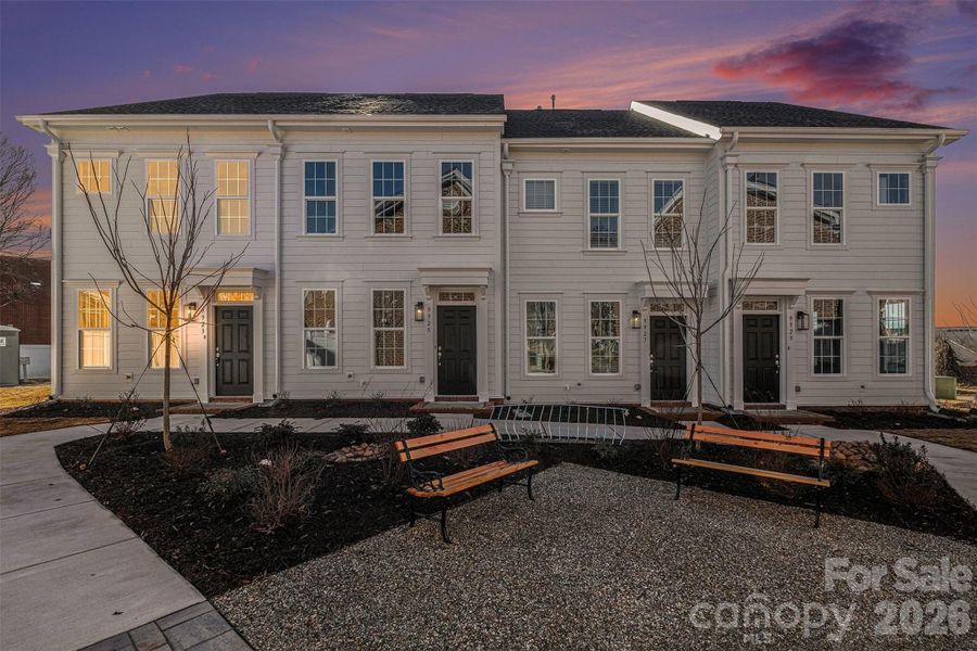 Exterior details and patio area of a home in , Huntersville (Image 22).