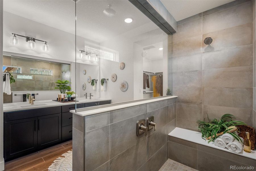 Furnished interior view inside a new home in Cloverleaf – Mountainview Collection, Monument (Image 5).