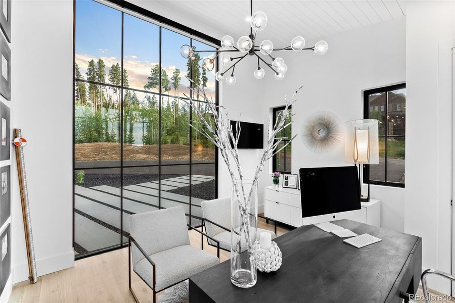 Furnished interior view inside a new home in , Winter Park (Image 10).