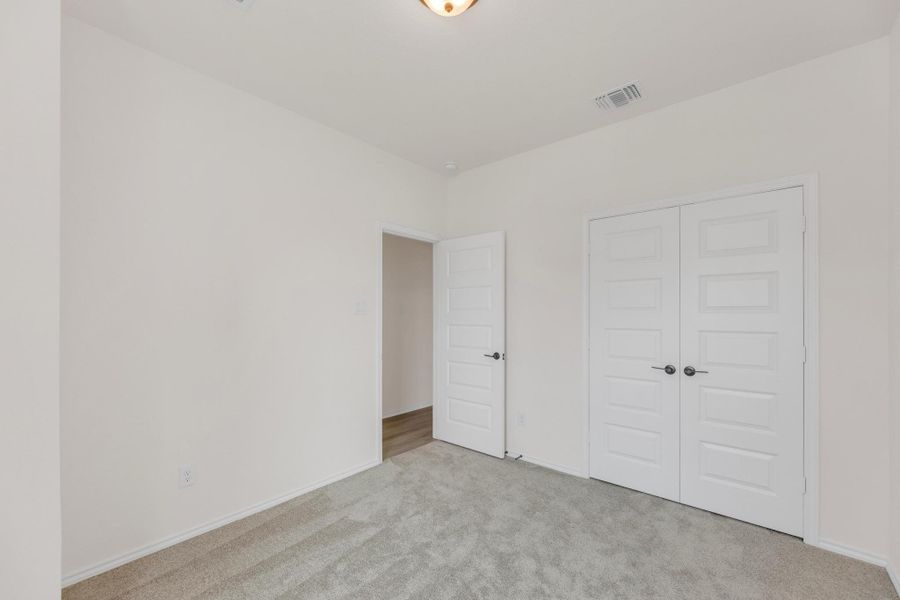 Spacious, unfurnished interior of a new home in Salerno - Heritage Collection, Round Rock (Image 26). Spacious, unfurnished interior of a new home in Salerno - Heritage Collection, Round Rock (Image 26).