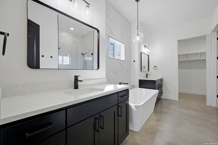 Furnished interior view inside a new home in , Stockdale (Image 9).