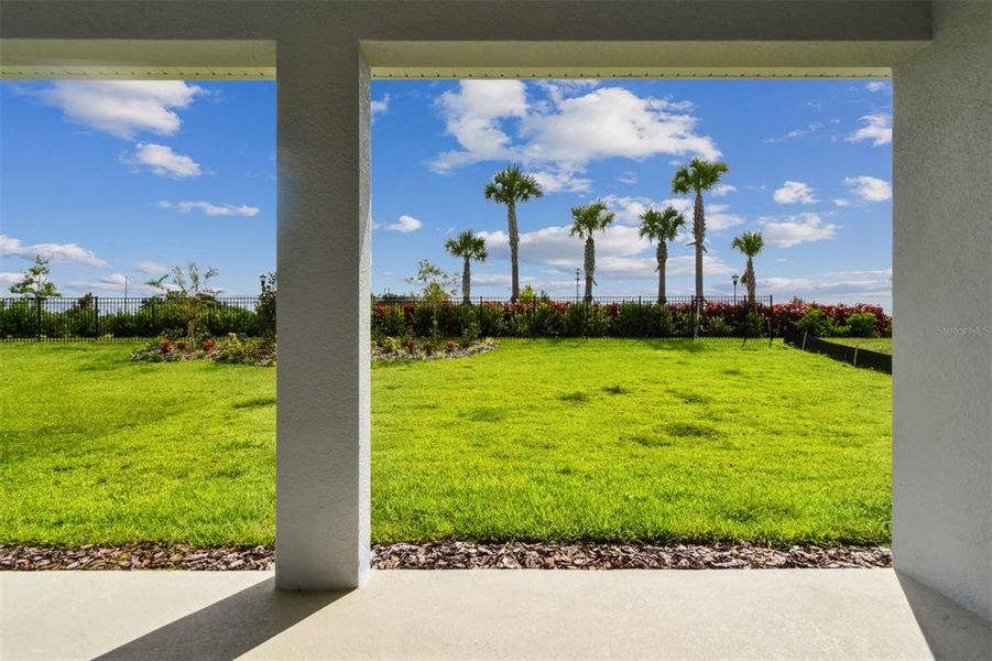 Exterior details and patio area of a home in Waterset Classic Series, Apollo Beach (Image 22).