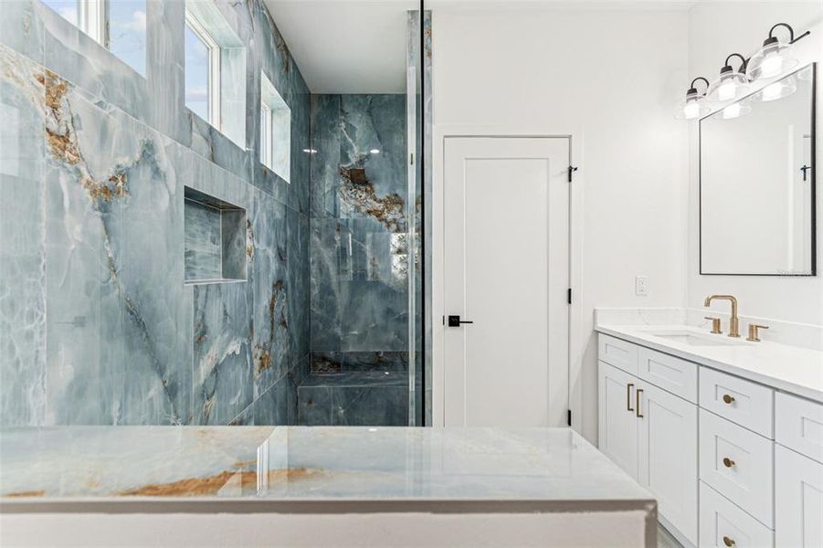 Furnished interior view inside a new home in , Tampa (Image 18).