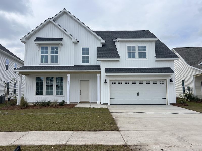 Front exterior of a new home in , Summerville, SC, highlighting curb appeal (Image 2). Front exterior of a new home in , Summerville, SC, highlighting curb appeal (Image 2).