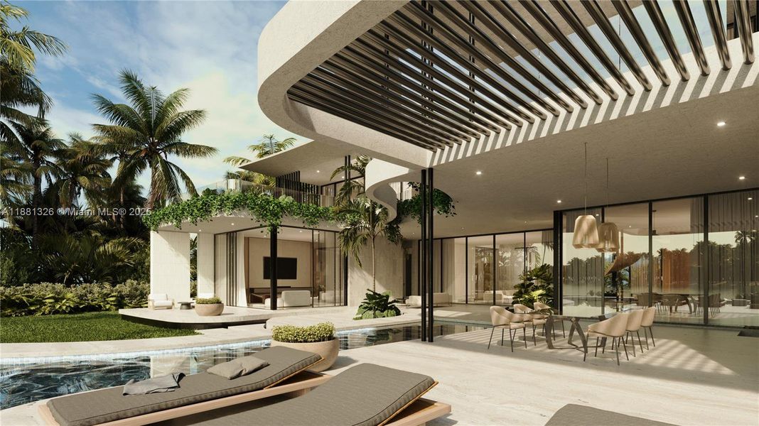 Furnished interior view inside a new home in , Hollywood (Image 4). Furnished interior view inside a new home in , Hollywood (Image 4).