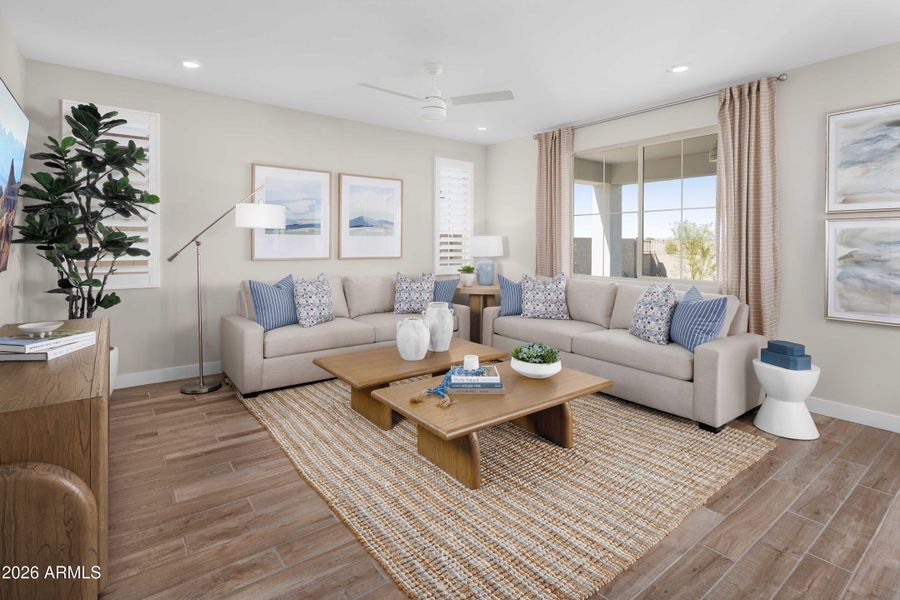 Plan 4005 Great Room