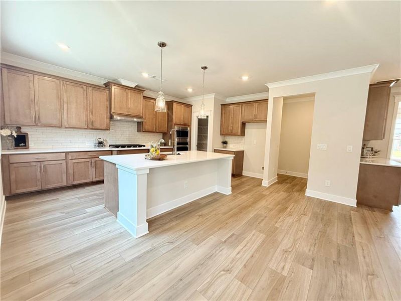 Furnished interior view inside a new home in Ponderosa Farms Reserve, Gainesville (Image 16).