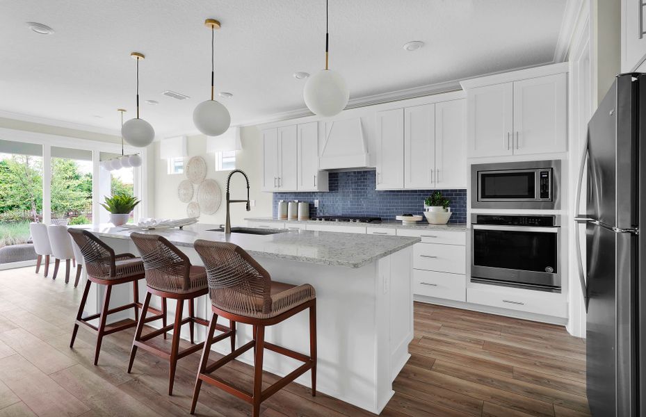 Furnished interior view inside a new home in The Preserve at Bannon Lakes, St. Augustine (Image 8).