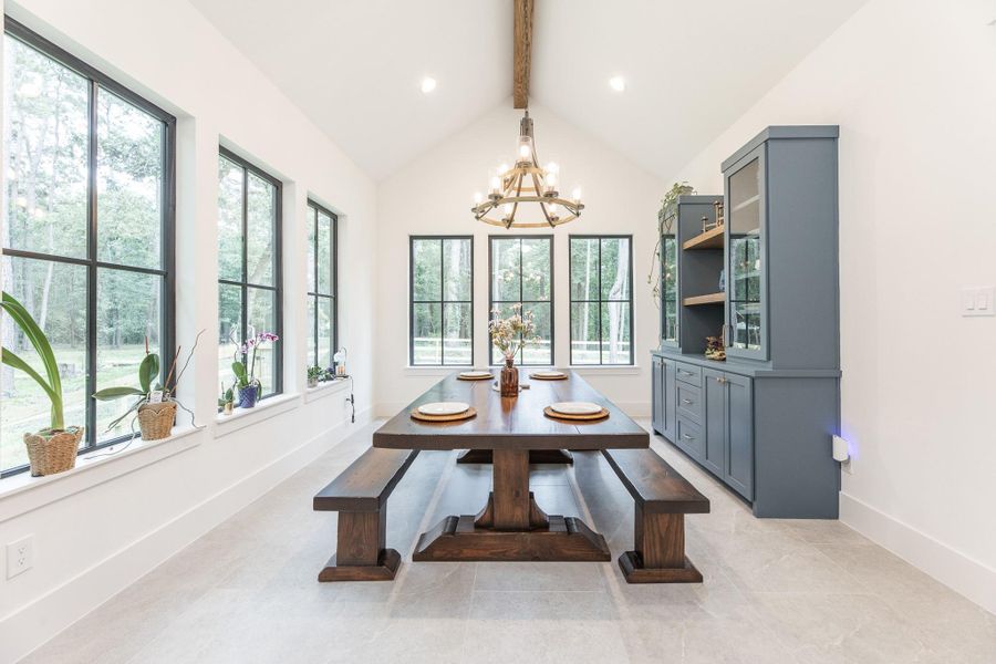 Furnished interior view inside a new home in , Magnolia (Image 14).