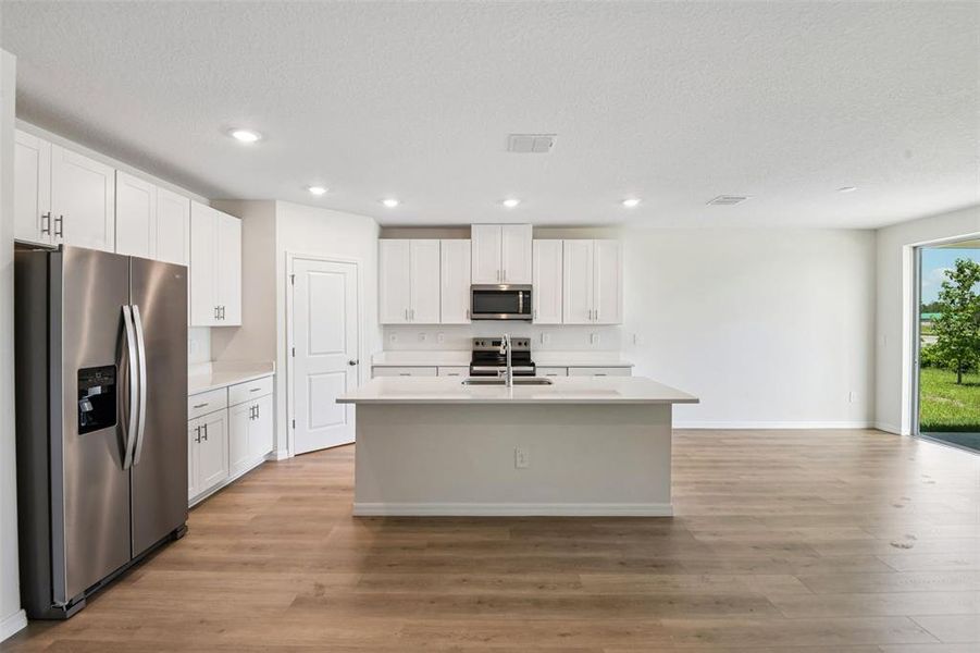 Furnished interior view inside a new home in Two Rivers - Classic Series, Zephyrhills (Image 11).