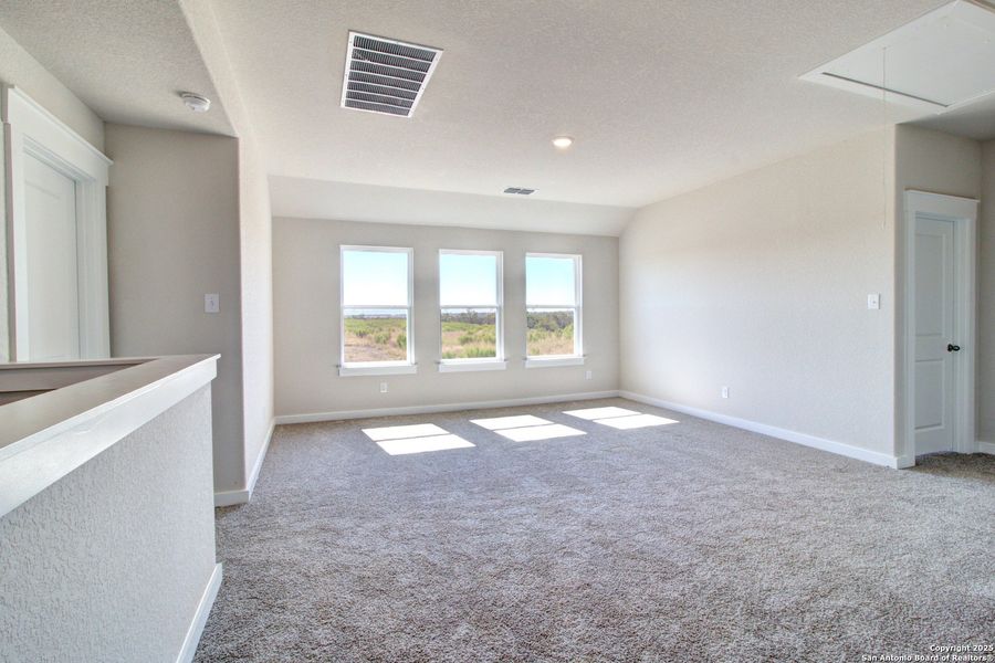 Spacious, unfurnished interior of a new home in Prairie Green, Converse (Image 9). Spacious, unfurnished interior of a new home in Prairie Green, Converse (Image 9).