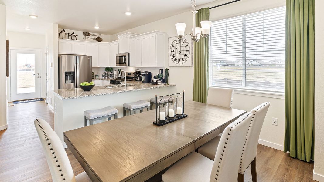 Furnished interior view inside a new home in Sky Ranch, Watkins (Image 9).