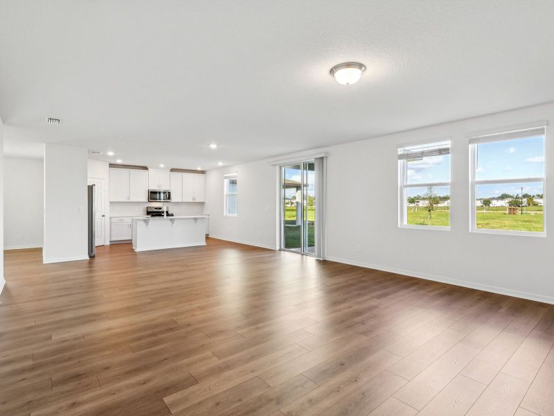 Spacious, unfurnished interior of a new home in The Reserve at Twin Lakes, St. Cloud (Image 9). Spacious, unfurnished interior of a new home in The Reserve at Twin Lakes, St. Cloud (Image 9).