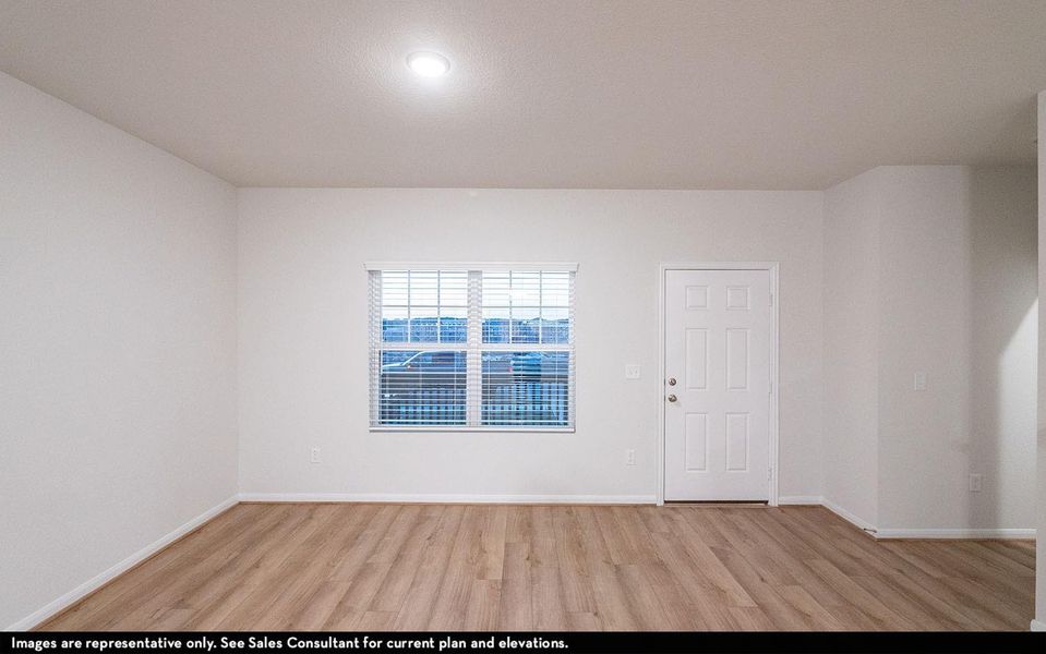 Spacious, unfurnished interior of a new home in Austin Point, Richmond (Image 5).