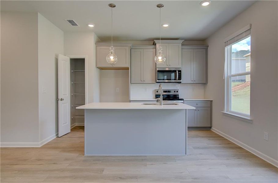 Furnished interior view inside a new home in Enclave at Evergreen, Fairburn (Image 8). Furnished interior view inside a new home in Enclave at Evergreen, Fairburn (Image 8).