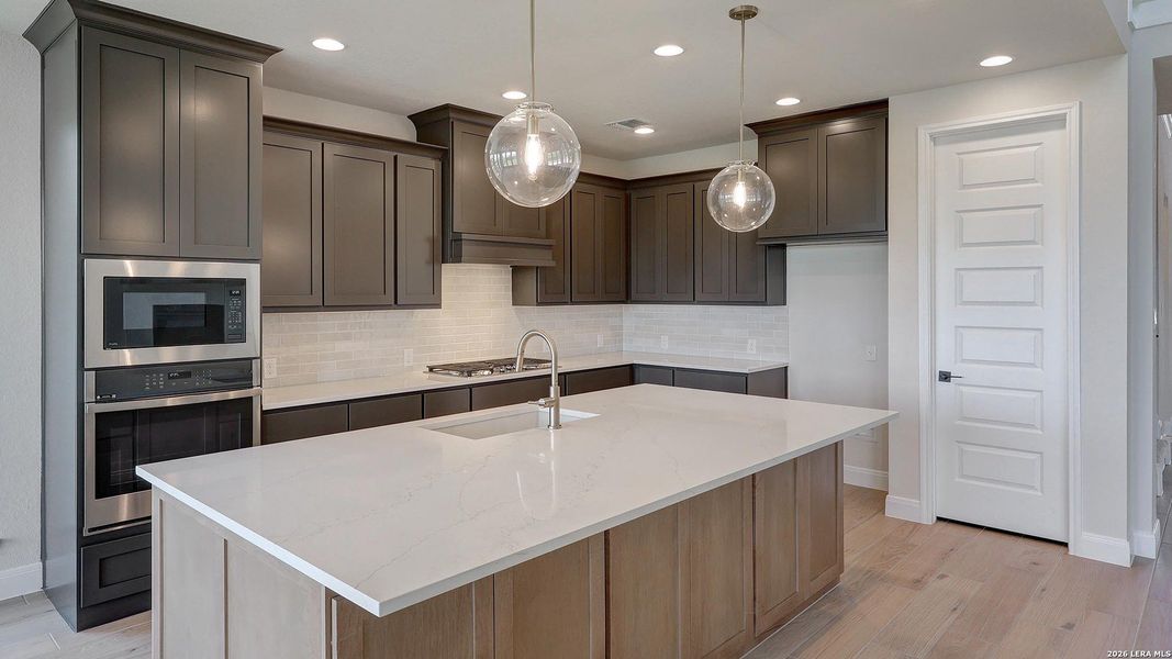 Furnished interior view inside a new home in Kallison Ranch, San Antonio (Image 13).