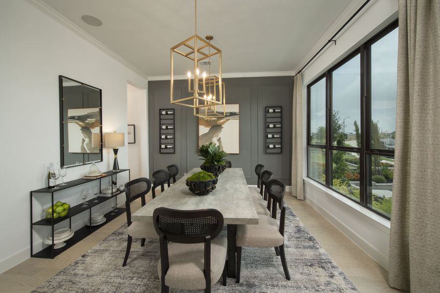 Representative furnished interior of a home built from the 4931S by Perry Homes in Santa Rita Ranch Tierra Rosa, Liberty Hill (Image 15).
