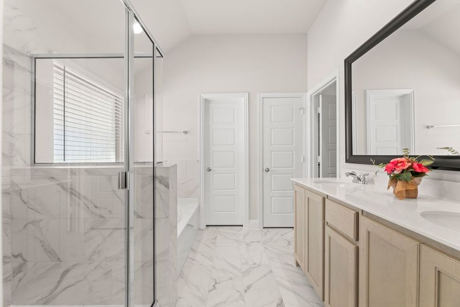 Representative exterior photo of a completed home built from the Cambridge by Impression Homes in Timberbrook, Justin, TX (Image 17). Representative exterior photo of a completed home built from the Cambridge by Impression Homes in Timberbrook, Justin, TX (Image 17).