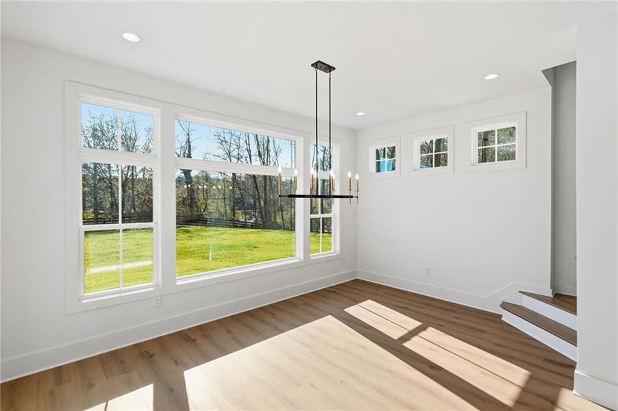 Spacious, unfurnished interior of a new home in , Canton (Image 61).