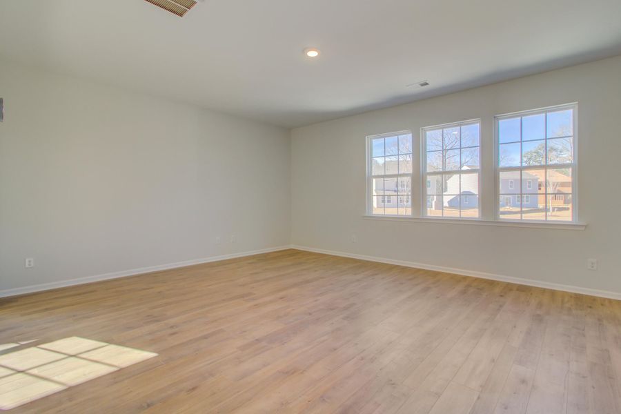 Spacious, unfurnished interior of a new home in Cypress Preserve: Arbor Collection, Moncks Corner (Image 15). Spacious, unfurnished interior of a new home in Cypress Preserve: Arbor Collection, Moncks Corner (Image 15).