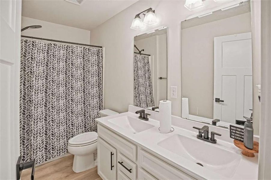 Furnished interior view inside a new home in , Locust Grove (Image 18).