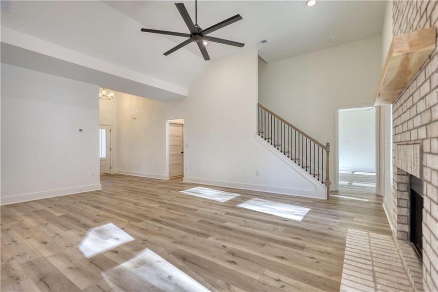 Spacious, unfurnished interior of a new home in , Mansfield (Image 63).