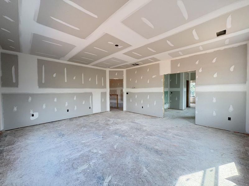In-progress construction of a new home in , Cumming, GA (Image 9).