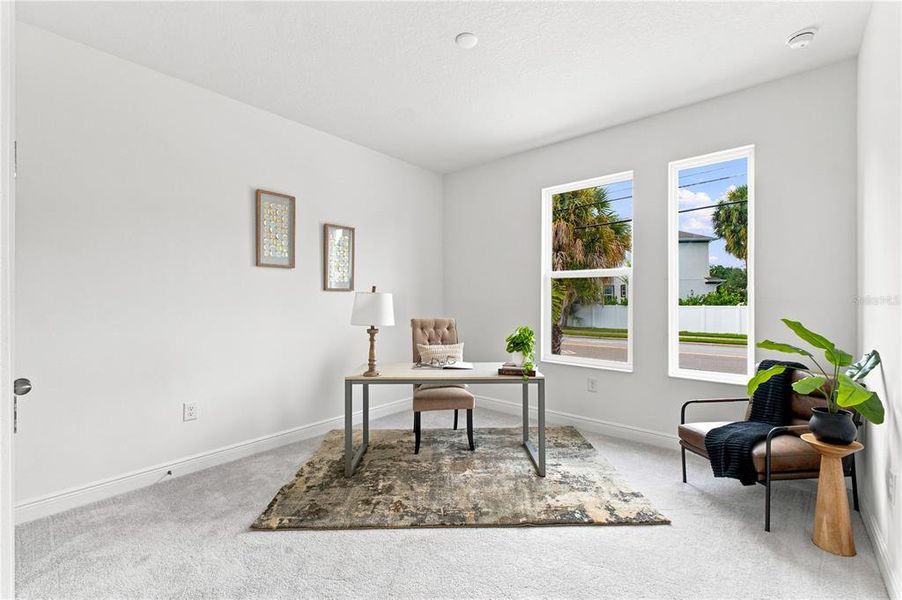 Furnished interior view inside a new home in , Tampa (Image 48).