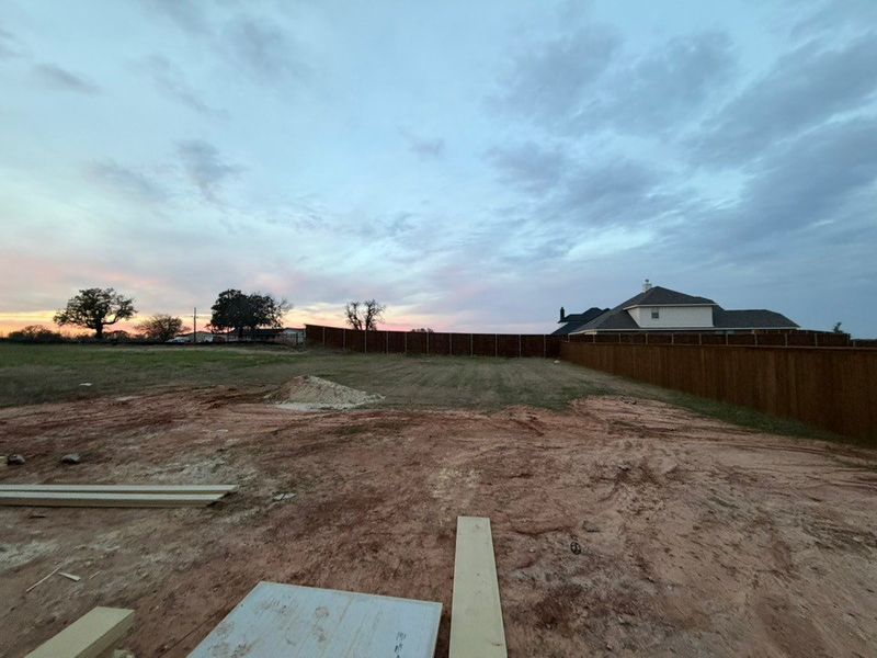 Site preparation for new homesites in Covenant Springs, Springtown (Image 6).