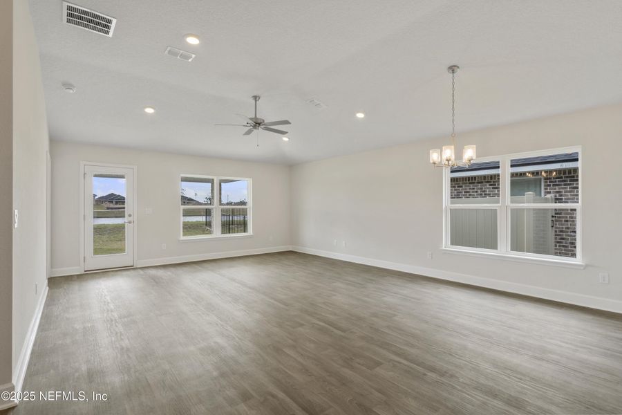 Spacious, unfurnished interior of a new home in Shadow Crest at Rolling Hills, Green Cove Springs (Image 21). Spacious, unfurnished interior of a new home in Shadow Crest at Rolling Hills, Green Cove Springs (Image 21).