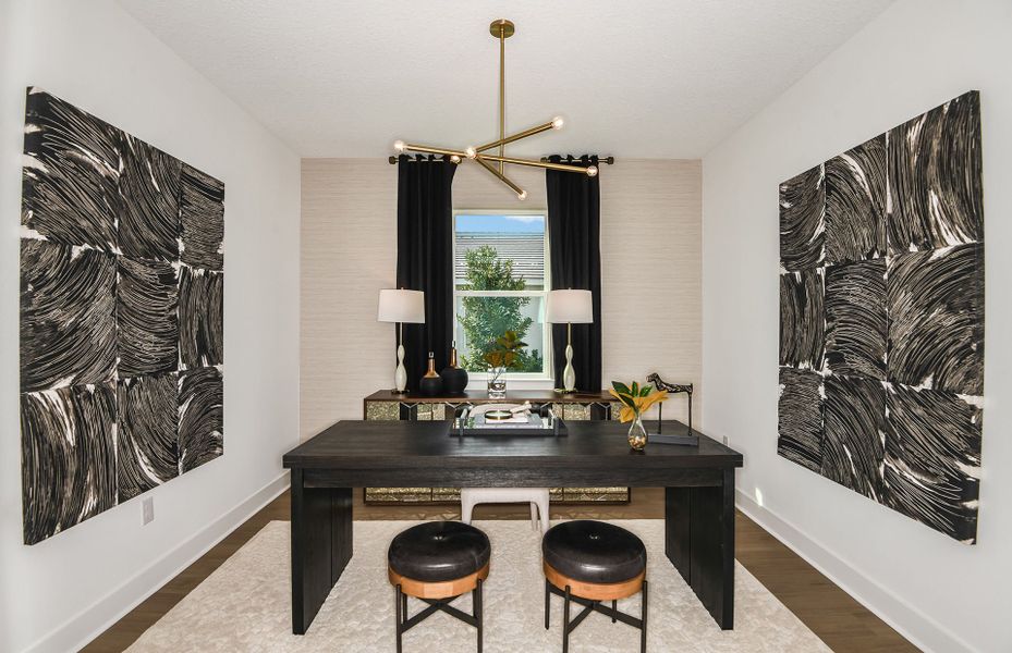 Furnished interior view inside a new home in Longmeadow at North River Ranch, Parrish (Image 13).