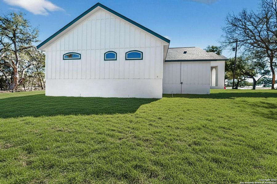 Exterior details and patio area of a home in , Spring Branch (Image 26).