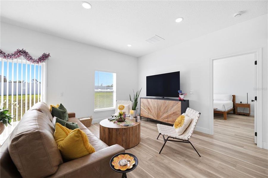 Furnished interior view inside a new home in , Ocala (Image 19).