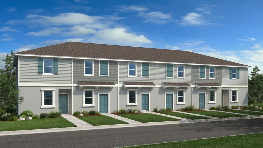 Front exterior of a home in the Southloch community, located in Mount Dora, FL (Image 3).