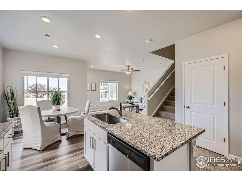 Furnished interior view inside a new home in Johnstown Village, Johnstown (Image 23).