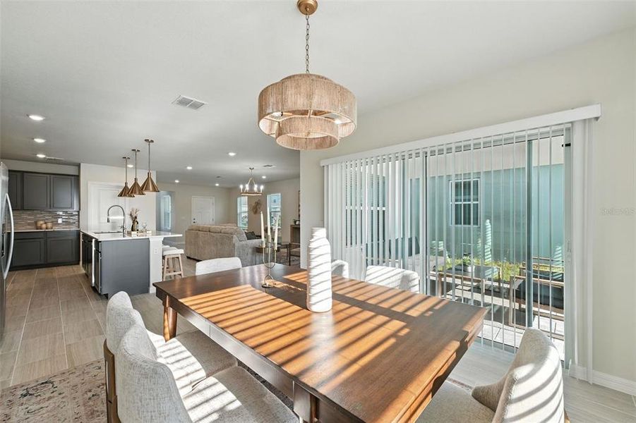 Furnished interior view inside a new home in Amelia Groves, St. Cloud (Image 6).