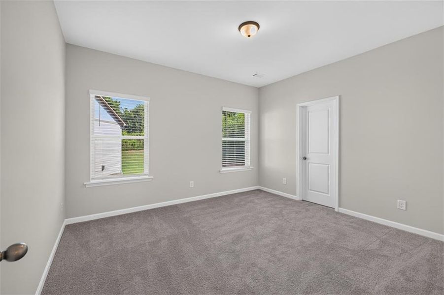 Spacious, unfurnished interior of a new home in Overlook at Hamilton Mill, Auburn (Image 18).