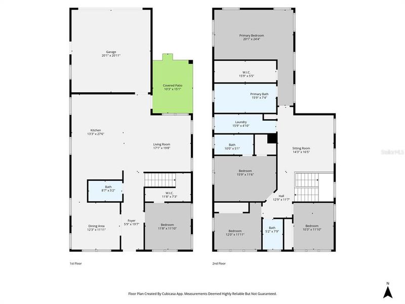 2D floor plan layout of this home in , St. Petersburg, FL (Image 5).