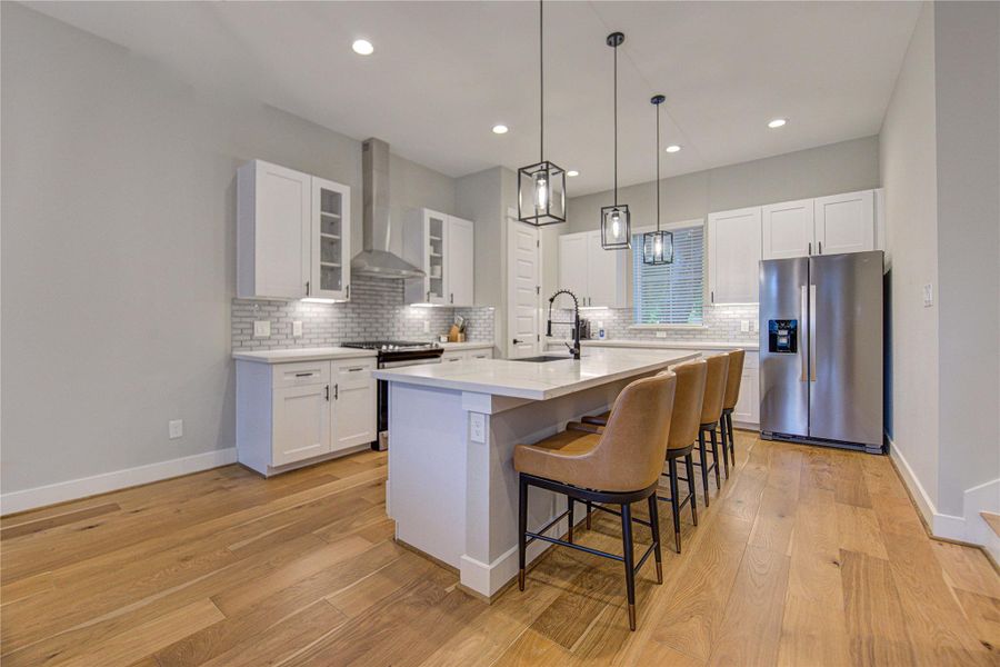 Furnished interior view inside a new home in , Houston (Image 13).