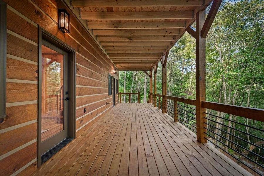 Exterior details and patio area of a home in , Epworth (Image 22).