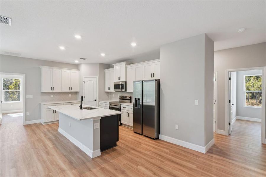 Furnished interior view inside a new home in , Homosassa (Image 6).