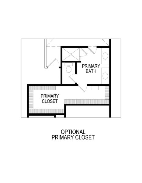 2D floor plan layout for the Madison Select 2F by First Texas Homes in Las Lomas, Forney, TX (Image 3).