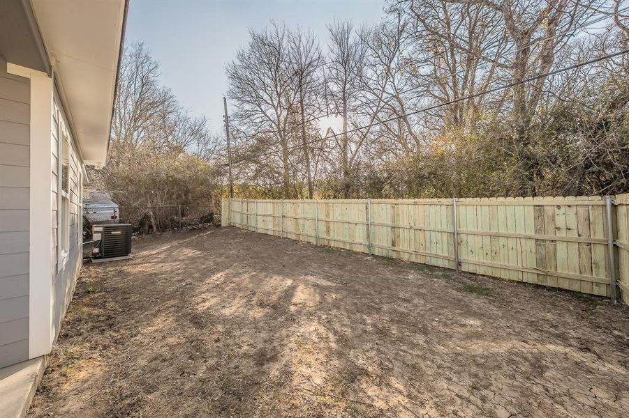 Exterior details and patio area of a home in , Dallas (Image 3). Exterior details and patio area of a home in , Dallas (Image 3).