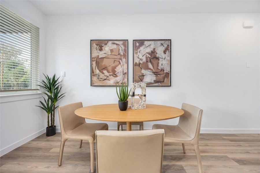 Furnished interior view inside a new home in Mansfield Park, Houston (Image 35). Furnished interior view inside a new home in Mansfield Park, Houston (Image 35).