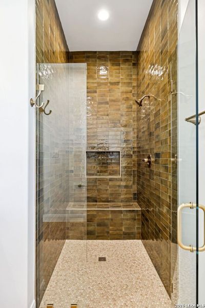 Close-up of interior finishes inside a home in , San Antonio (Image 20).