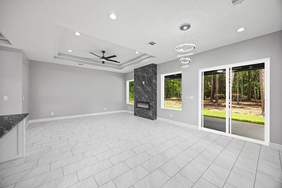 Spacious, unfurnished interior of a new home in , Splendora (Image 40).