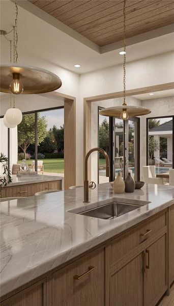 Furnished interior view inside a new home in Lake Sheen Sound, Orlando (Image 15).